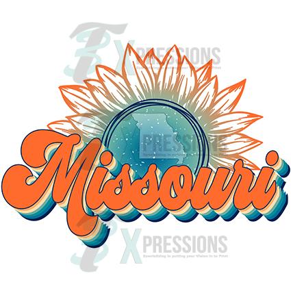Missouri Vintage Sunflower