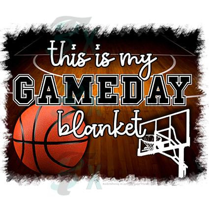 Basketball Gameday Blanket