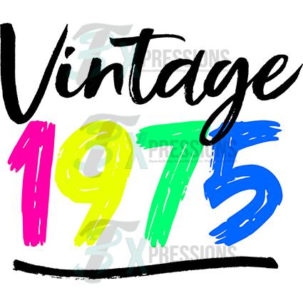 Vintage Grunge 1975