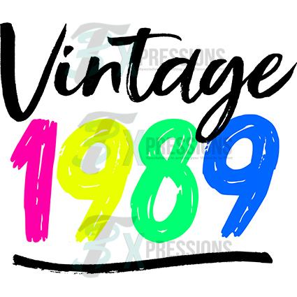 Vintage Grunge 1989