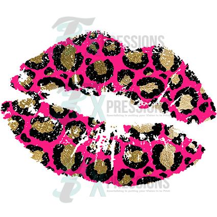 pink leopard lips