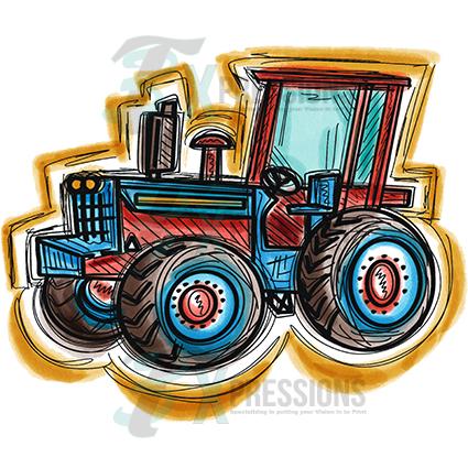 Colorful Tractor