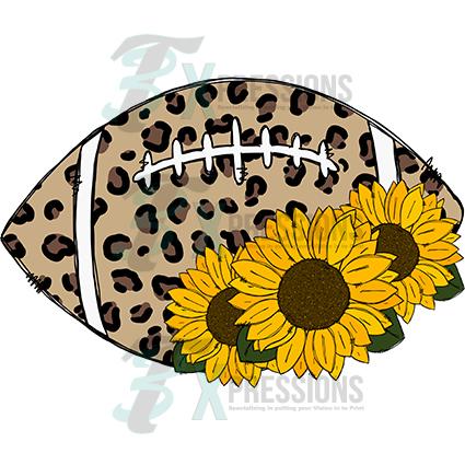 Leopard Football Sunflower