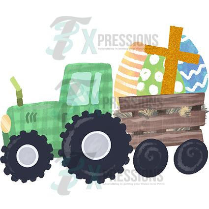 Easter Tractor