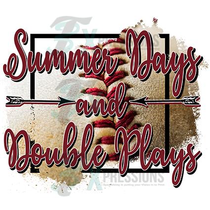 summer days anddouble plays