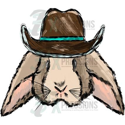 cowboy easter bunny
