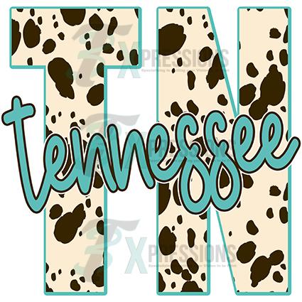 Tennessee Cow Print