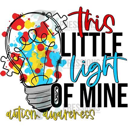 This little light of mine colorful, autism