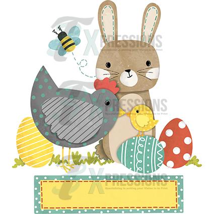 Personalzed Easter Animals