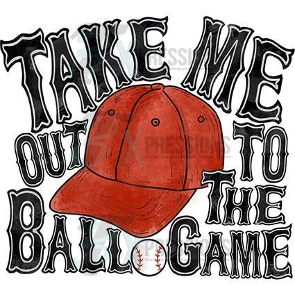 take me out to the ball game red hat