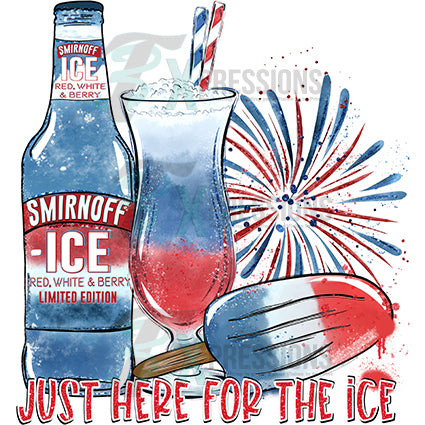 Just here for the Ice, patriotic