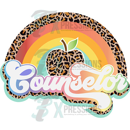 Counselor Leopard apple rainbow