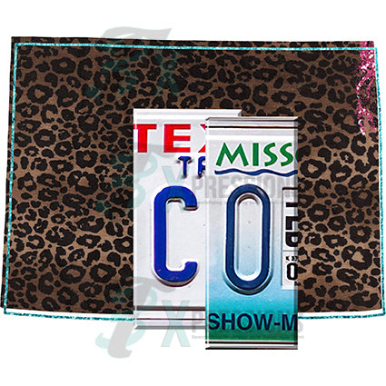 License Plates Initial States COLORADO