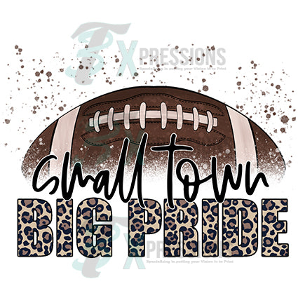 Small Town Big Pride Orange/Blue Tiger – K+S Creations