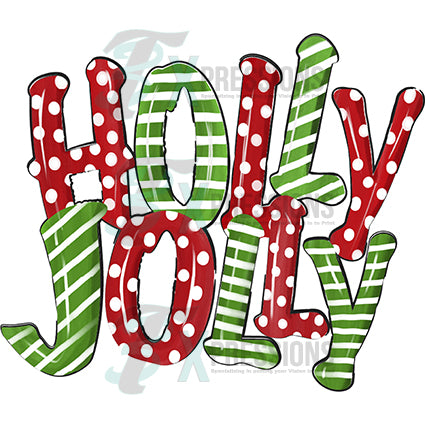 Holly Jolly Mama Wavy - Bling3t