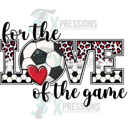 For the love of the game