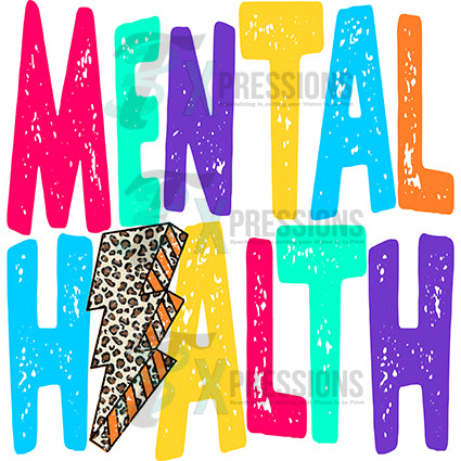 Mental Health colorful