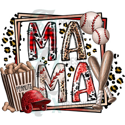 Baseball Mom - Bling3t