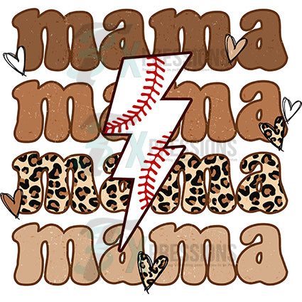 Baseball Mom - Bling3t