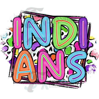 Indians colorful