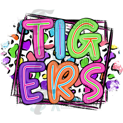 Tigers Colorful