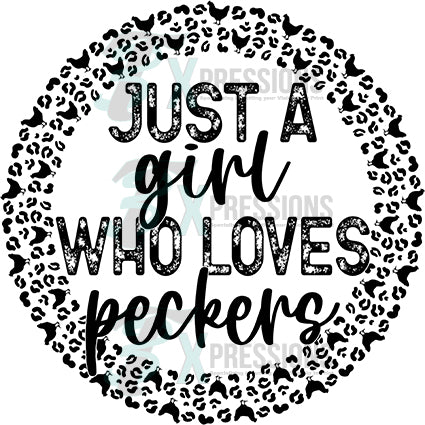 Just a girl who loves peckers