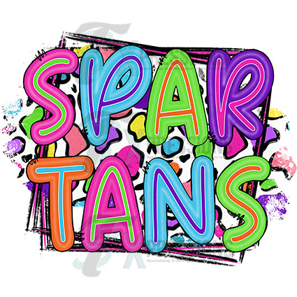 Spartans colorful