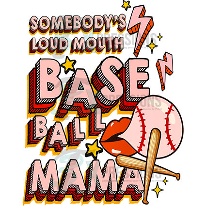 Baseball Mom - Bling3t