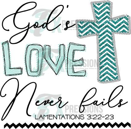 God's Love Never Fails