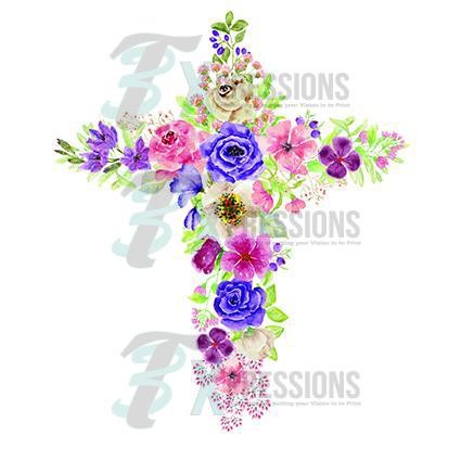 Floral Cross