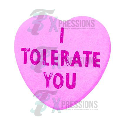 I tolerate you - Bling3t