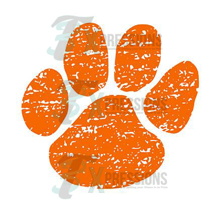 DISTRESSED TIGER PAW - bling3t