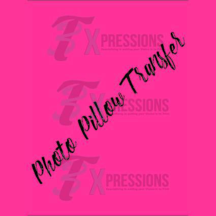 Photo Pillow Transfer