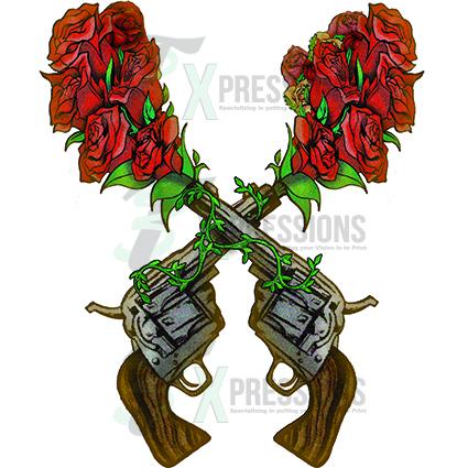 Red Guns And Roses
