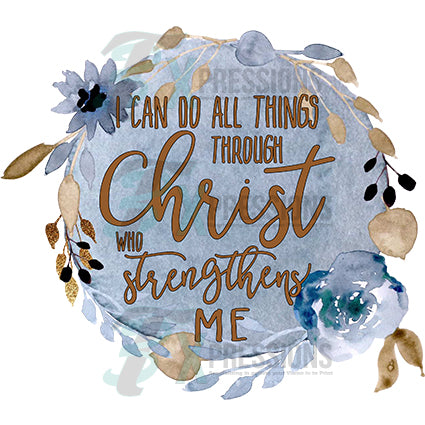 Christ who gives me strength - bling3t
