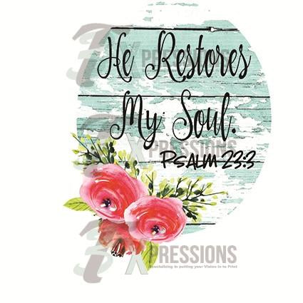 He Restores My Soul