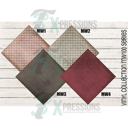 Maroon and Gray Pattern Vinyl - Bling3t