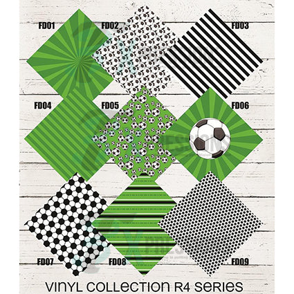 Soccer Patterned Vinyl - Bling3t